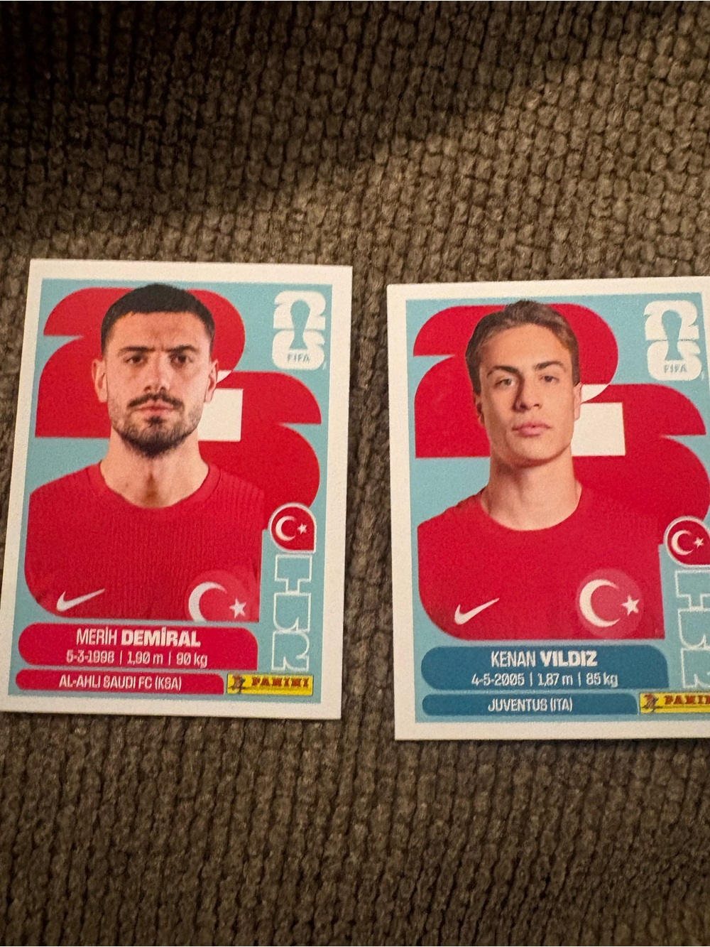 Panini FIFA World Cup 2026 - Turkey Player Stickers